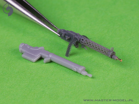 マスター AM-72-169 1/72 WWI ドイツ シュパンダウ LMG 08/15 機関銃 (2丁) - ショートチャージングハンドル付き