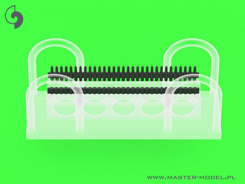 マスター AM-72-170 1/72 WWI ドイツ シュパンダウ LMG 08/15 機関銃 (2丁) - ロングチャージングハンドル付き