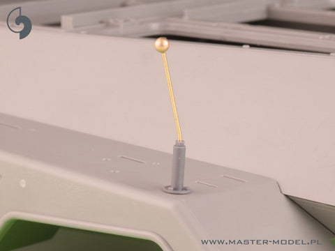 マスター GM-16-006 1/16 ドイツ車両の車幅表示器 (4ピース, ロング - Sd.Kfz. 234用)