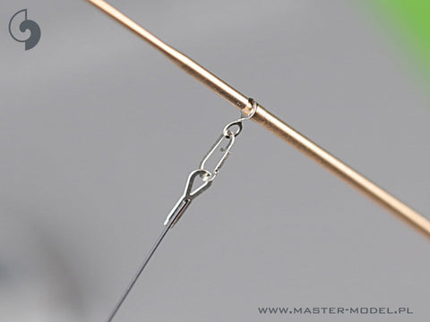 マスター GM-16-008 1/16 レオパルト 2 A7V 他 Comrod VHF3088VMアンテナ (2個) - 傾斜バージョン