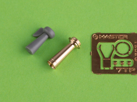 マスター GM-35-034 1/35 ポーランド 軽戦車7TP - シングルタレット - ボフォース 37mm対戦車砲 wz.36 ガンバレル & シグナルホーン (IBG用)