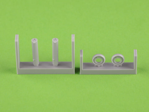 マスター GM-35-035 1/35 ポーランド 軽戦車7TP - ツインタレット - MG wz.30 (装甲無 ガンバレル) & シグナルホーン (IBG用)