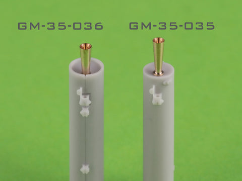 マスター GM-35-035 1/35 ポーランド 軽戦車7TP - ツインタレット - MG wz.30 (装甲無 ガンバレル) & シグナルホーン (IBG用)