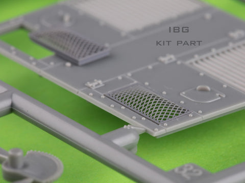 マスター GM-35-037 1/35 ポーランド 軽戦車7TP - 駆動輪 & エンジングリル (IBG用)