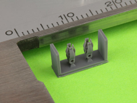 マスター GM-35-042 1/35 WWII ドイツ 折りたたみ 2mロッドアンテナ II号戦車初期型-IV号戦車(1本)