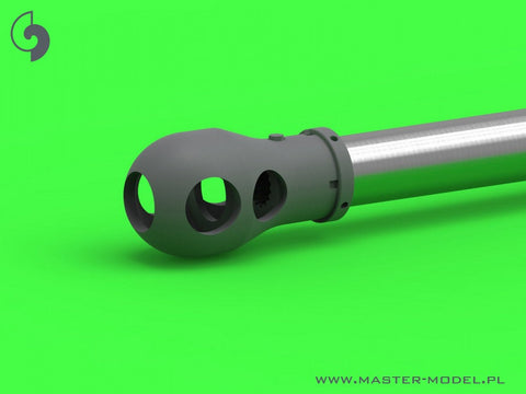 マスター GM-35-047 1/35 A34 コメット 77mm HV砲身・ ベサ機関銃銃身 レジン製マウント付(タミヤ用)