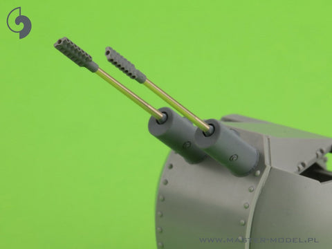 マスター GM-35-058 1/35 IV号対空戦車・V号対空戦車・38(t)「クーゲルブリッツ」 装甲スリーブ付き MK103 (30mm) 砲身 (ドラゴン・タコム・ボーダー用)