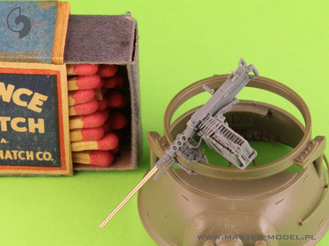 マスター GM-35-073 1/35 ブローニング M2HB .50 cal (12,7mm) - M49 リングマウント用 (D40721 キャリッジ/D40733 クレイドル/D40731 修理済み弾薬缶 or D90078 トレイ)