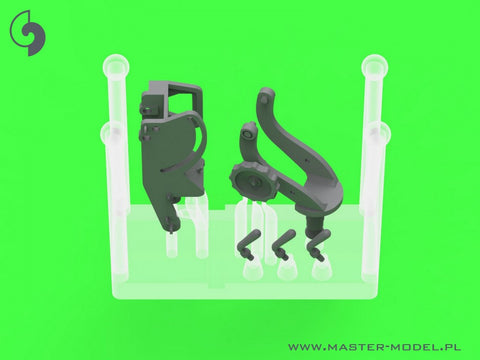 マスター GM-35-092 1/35 ブローニングM1919 - E6160マウント - M4シャーマン戦車やT17E1スタッグハウンド軽装甲車などに使用