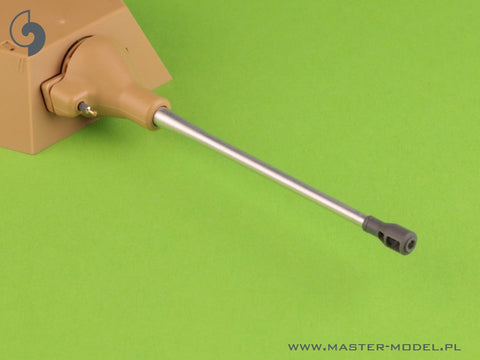 マスター GM-35-095 1/35 Sd.Kfz. 234/2 プーマ - 50mm KwK39 L/60 砲身 & MG-42 チップ 防盾用 (ミニアート, RFM, ドラゴンキット用)