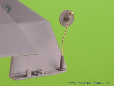 マスター GM-35-096 1/35 ドイツ車両の車幅表示器 (Sd.Kfz. 221, 222, 223, 231, 232, 233, 234, 247, 250, 251, 263用) - 4個セット