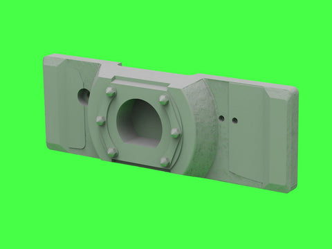 マスター GM-72-023 1/72 WWII GM-72-022・GM-72-023 用 タイガーI 防盾 3タイプ