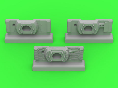 マスター GM-72-023 1/72 WWII GM-72-022・GM-72-023 用 タイガーI 防盾 3タイプ