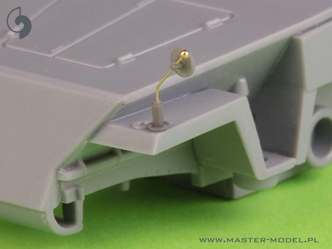 マスター GM-72-043 1/72 ドイツ車両の車幅表示器 (Sd.Kfz. 221, 222, 223, 231, 232, 233, 234, 247, 250, 251, 263用) - 4個セット