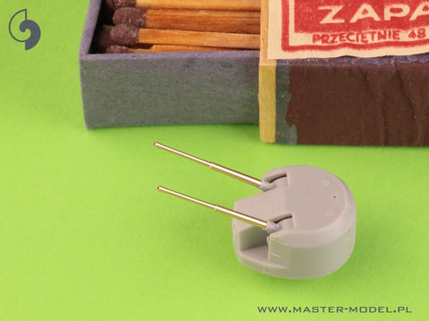 マスター SM-350-119 1/350 HMS ナイアド 砲身 - 5,25in (10個), 40mm POM-POM (8個), ヴィッカース .50cal (8個) ,オチキス 礼砲 (トランぺッター用)