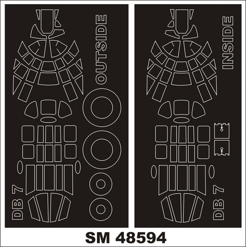 モンテックス SM48594 1/48 DB-7B ボストンIII(両面) HKモデル用