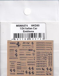 MSMクリエイション MSMA074 1/24 フェラーリ メタルエンブレム #2