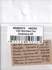MSMクリエイション MSMA075 1/24 ポルシェ・メルセデスベンツ エンブレム