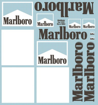 MSMクリエイション MSMD001 1/24 ランサーエボリューション6 マルボロデカール(1999 チャイナラリー)(タミヤ対応)