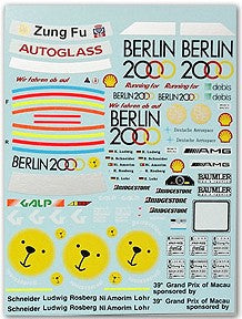 MSMクリエイション MSMD188 1/24 メルセデスベンツ190E「ベルリン2000」1992DTM&マカオデカール(フジミ対応)