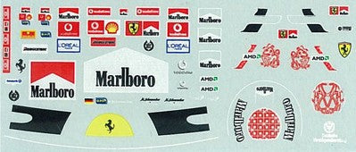 MSMクリエイション MSMD058 1/20 M.シューマッハ 2003-2006 フィギュアデカール