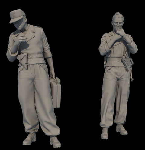 パンツァーアート FI35-092 1/35 武装親衛隊 戦車兵 セット