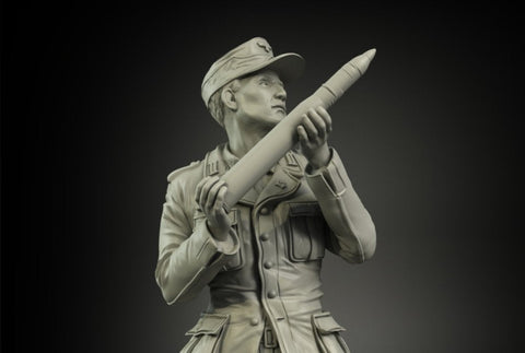 パンツァーアート FI35-096 1/35 ドイツアフリカ軍団 弾薬を装填する戦車兵 No.1