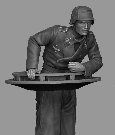 パンツァーアート FI35-125 1/35 進め! 突撃砲 行動中の戦車長