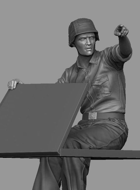 パンツァーアート FI35-126 1/35 進め! 突撃砲 行動中の装填手