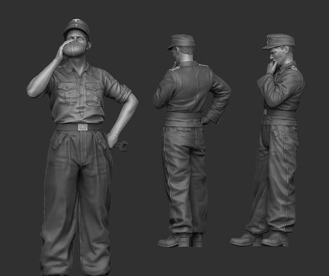 パンツァーアート FI35-136 1/35 ドイツ 戦車 メカニック セット