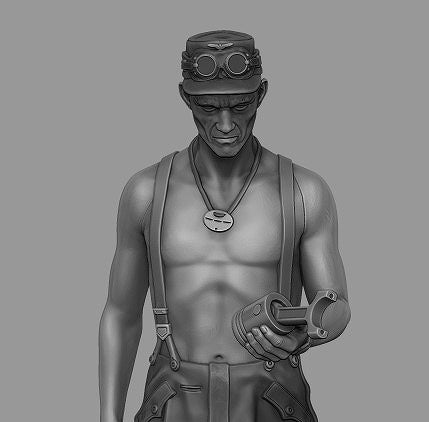 パンツァーアート FI35-145 1/35 武装親衛隊 タンク メカニック 夏服