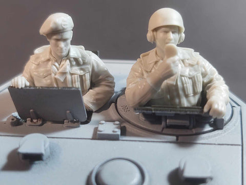 パンツァーアート FI35-211 1/35 イギリス戦車砲塔「ピクシー」スーツセット