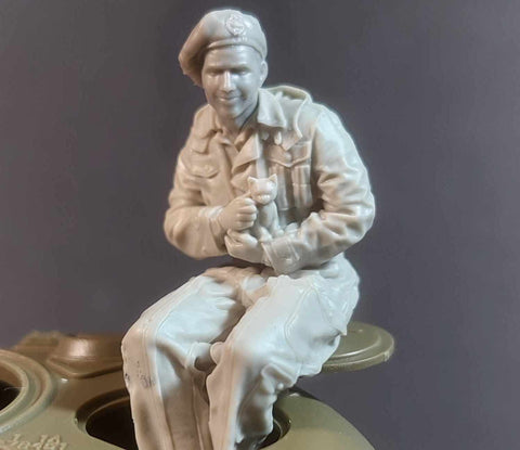 パンツァーアート FI35-214 1/35 イギリス シャーマン「ファイアフライ」戦車装填手「ピクシー」スーツ