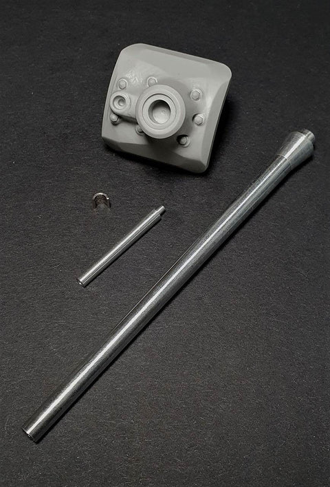 パンツァーアート GB35-028 1/35 VIII号戦車 マウス(KwK44 12,8cm&KwK44) 7,5cm 砲身・防楯(汎用)