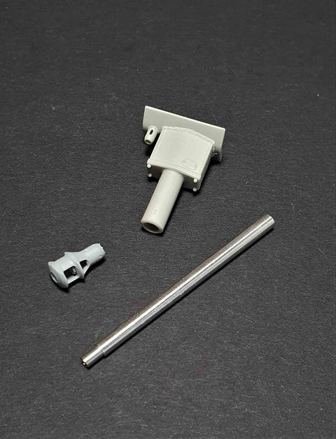 パンツァーアート GB35-060 1/35 IV号戦車 H/J型(KwK40L48)砲身 (初期型 マズルブレーキ)・防楯(汎用)