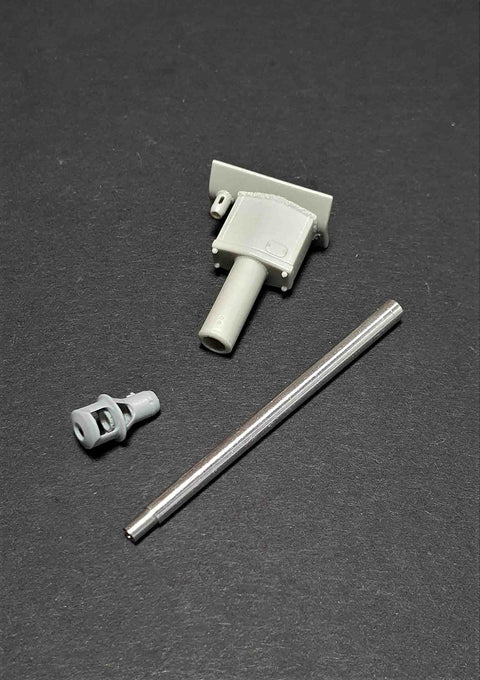 パンツァーアート GB35-061 1/35 IV号戦車 H/J型(KwK40L48) 砲身 (中期型 マズルブレーキ)・防楯(汎用)