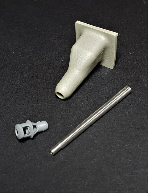 パンツァーアート GB35-066 1/35 III号突撃砲G型(KwK40)砲身(中期型 マズルブレーキ)・ザウコップ防楯(汎用)