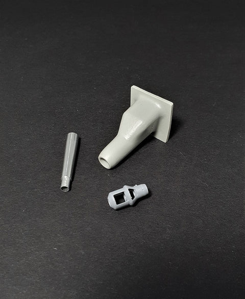 パンツァーアート GB35-086 1/35 10.5cm突撃榴弾砲42型搭載III号突撃砲 (ダブルバッフル マズルブレーキ)・ザウコップ防楯(汎用)