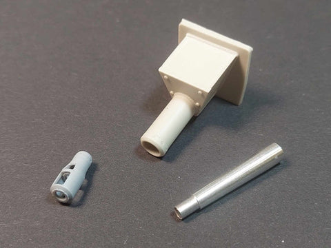 パンツァーアート GB35-127 1/35 10.5cm突撃榴弾砲42 溶接防盾・StuG42 榴弾砲(leFH18マズルブレーキ)(汎用)