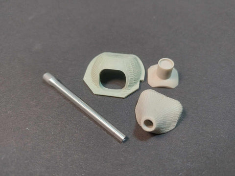 パンツァーアート GB35-140 1/35 IV号駆逐戦車(L48 PaK39)砲身・中期型防盾 (マズルブレーキ無し)(汎用)