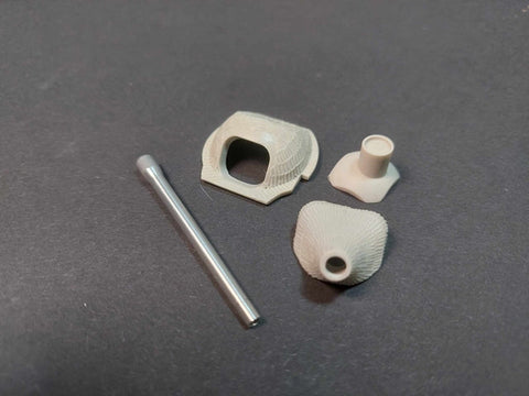 パンツァーアート GB35-141 1/35 IV号駆逐戦車(L48 PaK39)砲身・最終型防盾 (マズルブレーキ無し)(汎用)