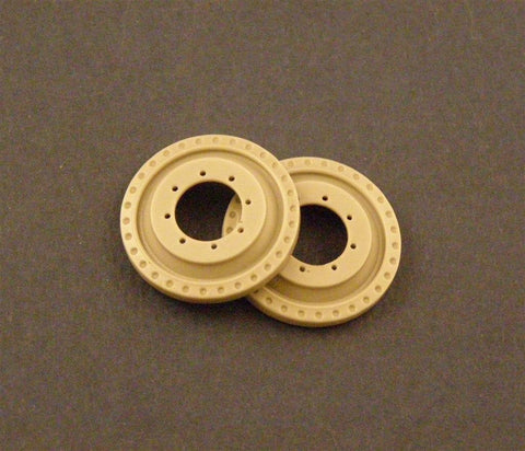 パンツァーアート RE35-032 1/35 WWII クルセイダー巡行戦車 スペアロードホイールセット