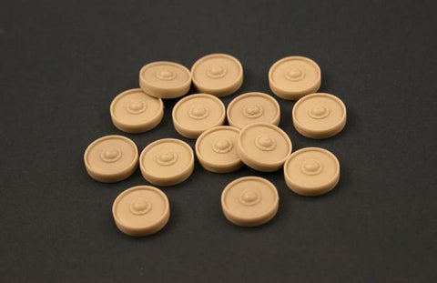 パンツァーアート RE35-063 1/35 T-70/SU-76 焼け落ちたホイール