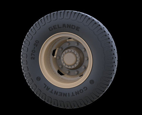 パンツァーアート RE35-245 1/35 メルセデス4500 ホイール(後期型)