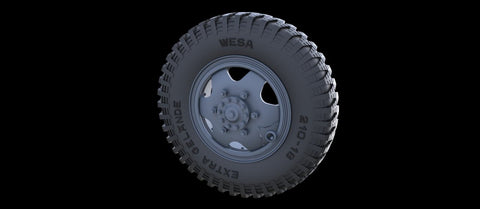 パンツァーアート RE35-276 1/35 Sd.Kfz.232系列 ホイール(後期型)