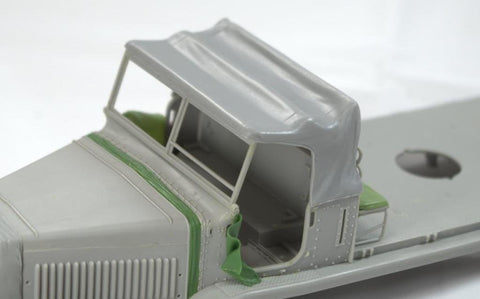 パンツァーアート RE35-307 1/35 Sd.kfz7 8トンハーフ キャビンキャンバス(トランペッター用)