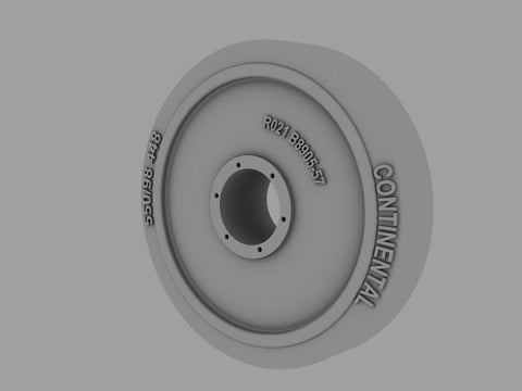 パンツァーアート RE35-433 1/35 II号戦車 予備ロードホイールセット