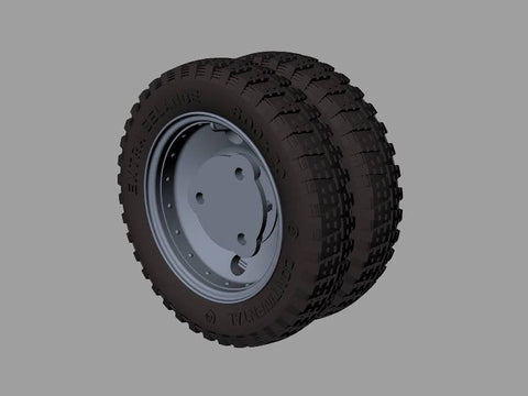 パンツァーアート RE35-446 1/35 Sd.Kfz.231/232 6輪装甲車 ホイールセット