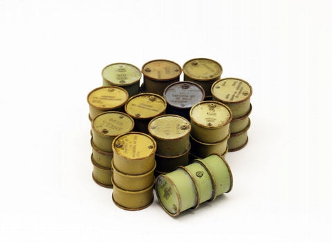 パンツァーアート RE35-515 1/35 WWI 連合軍ドラム缶セット (12個)