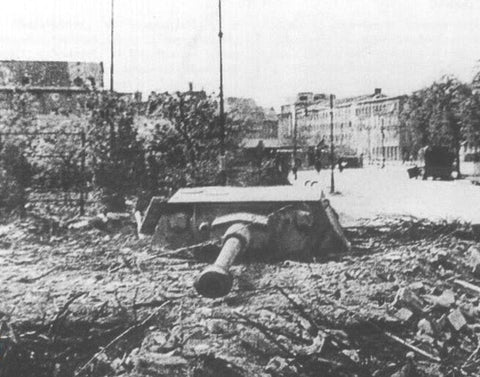 パンツァーアート RE35-543 1/35 ドイツIV号戦車 ダッグイン"ストロング・ポイント" ベルリン